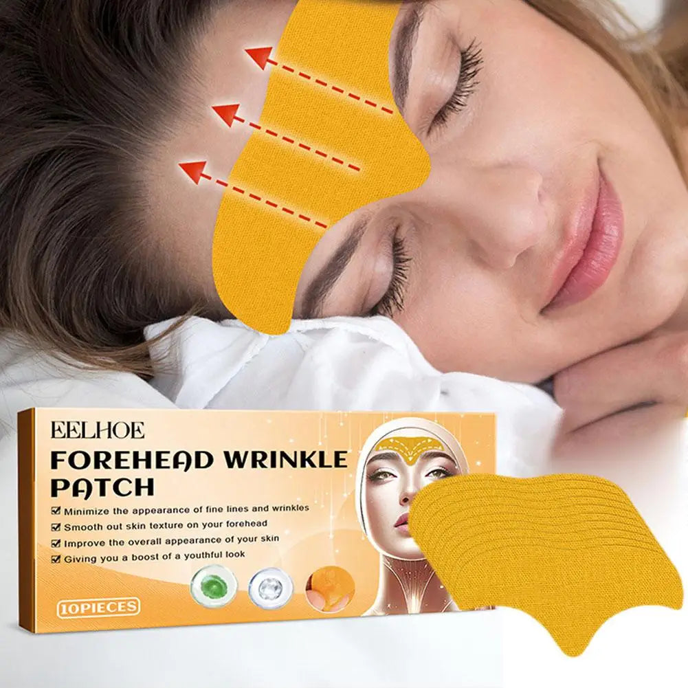 Anti-Wrinkle Forehead Patch,Collagen Gel Stickers to Tighten & Smooth Fine Lines, Firming Skin Care for Women Skin Care Peaceful Pleasures Health and Wellness