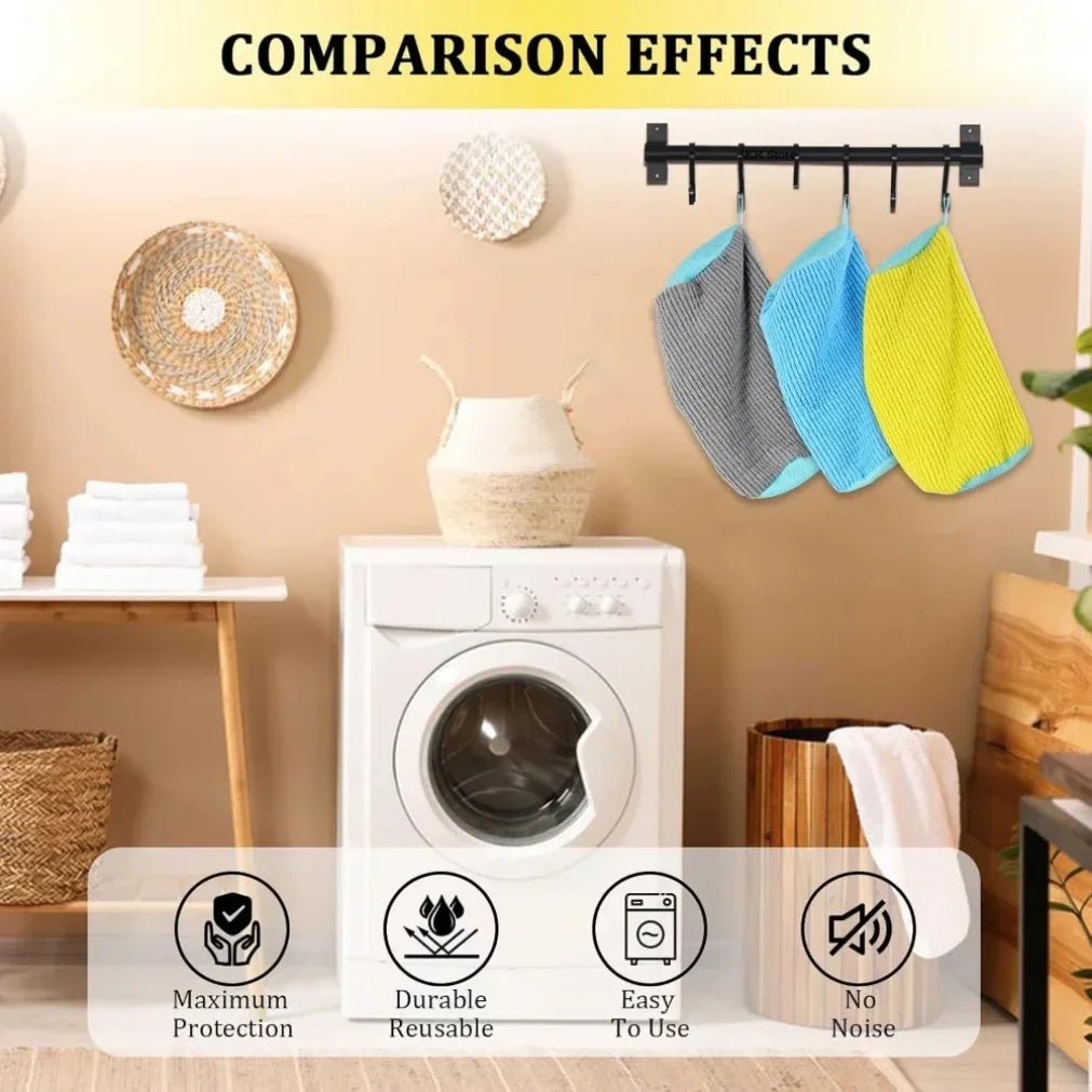 Shoe Laundry Bags with Zipper for Washing Machine | 1-2 Pack