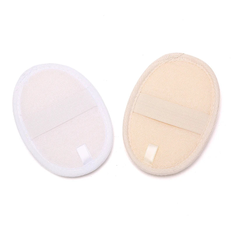 Natural Loofah Exfoliating Bath Gloves & Facial Scrub Pad
