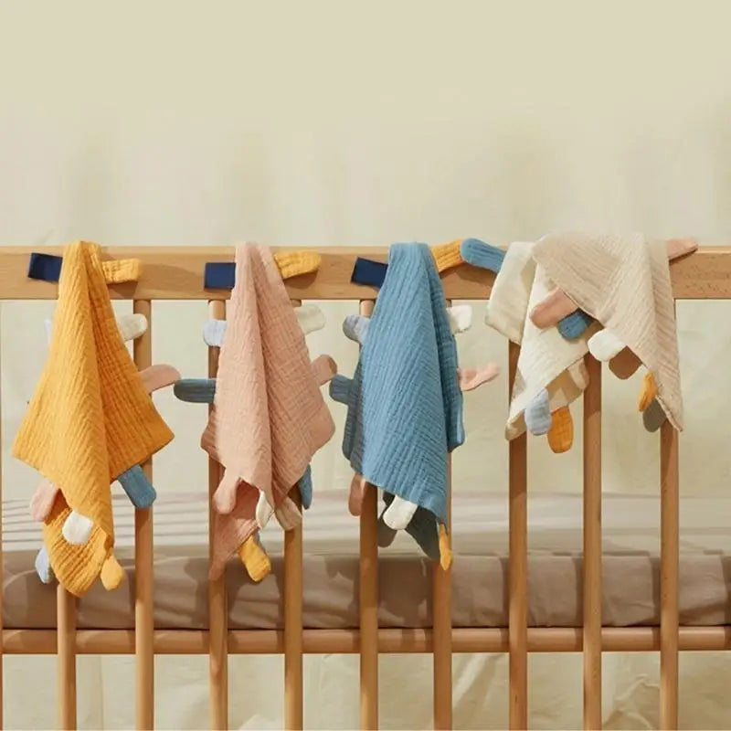 Baby Soothing Comfort Blanket | Soft Newborn Lovey 24x24cm