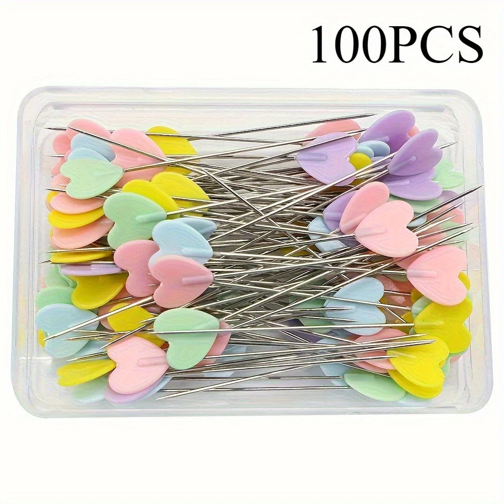 Dressmaking Pins for Quilting & Embroidery – 100 or 500 Pack