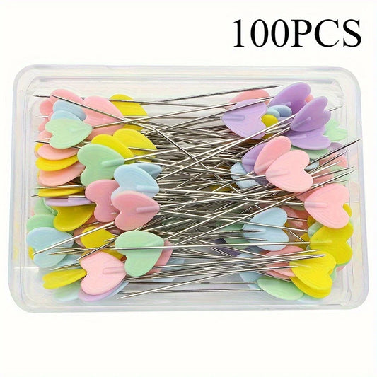 Dressmaking Pins for Quilting & Embroidery – 100 or 500 Pack Sewing Pins Oasis Select 100pcs