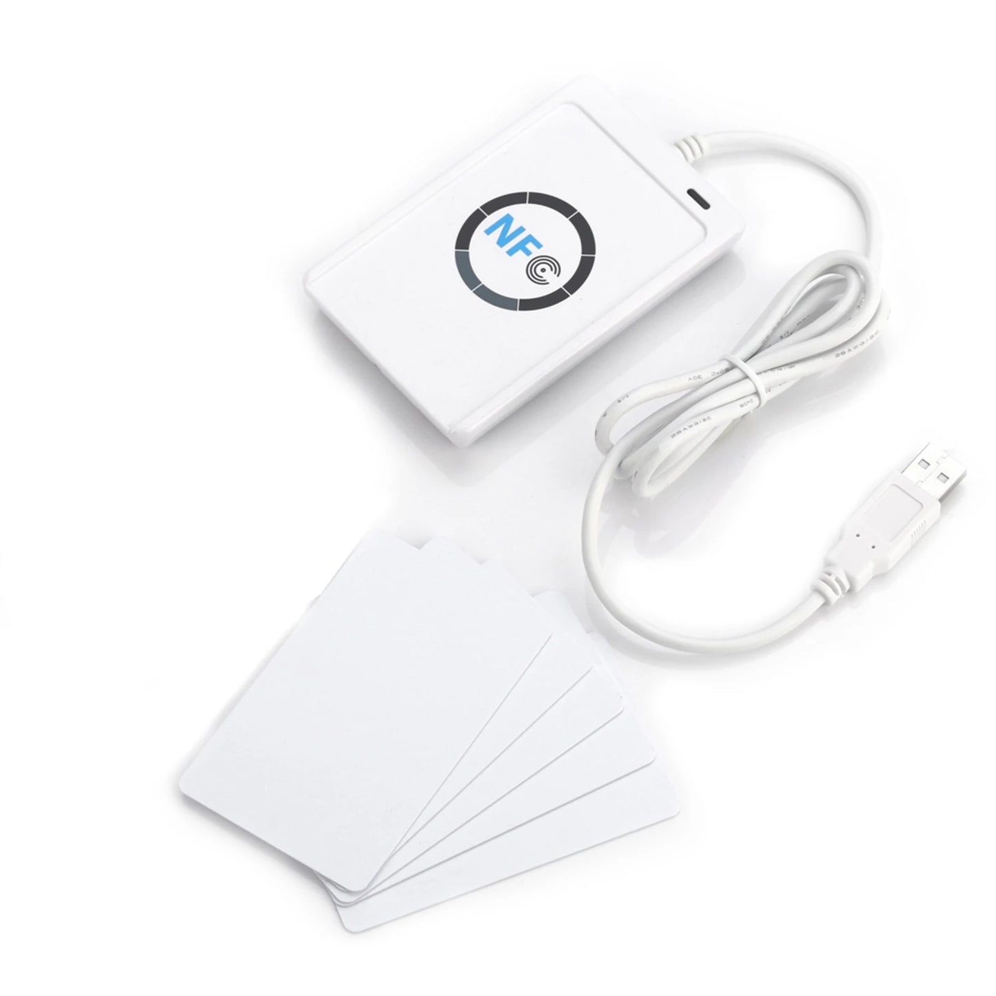 Software White IC Card Reader Contactless Writer Portable Adapter NFC