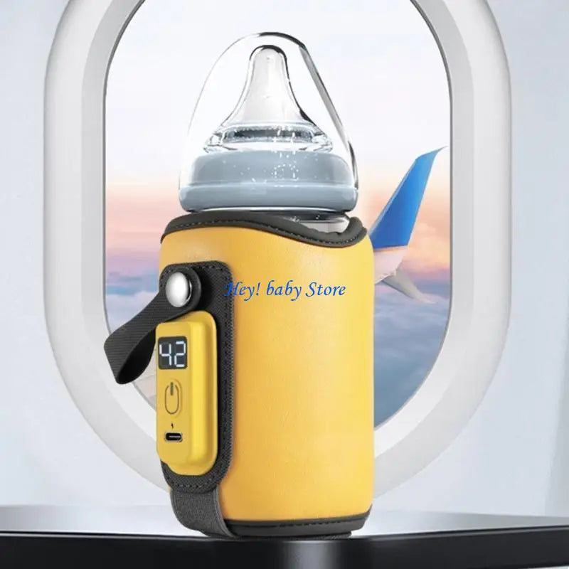 Portable USB Baby Bottle Warmer | 5-Gear Temperature Control