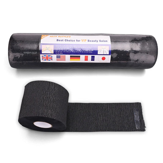 Professional 1/5 Volume Barber Neck Paper Disposable Hair Muffler Collar for Salon Hairdressing Accessories Peaceful Pleasures Health and Wellness