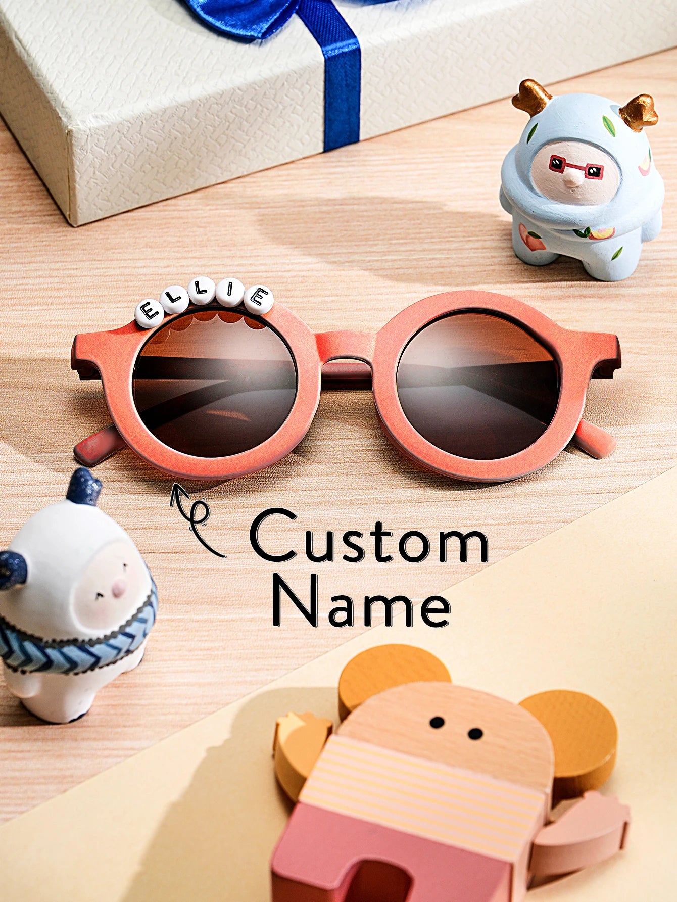 Custom Name Kids Party Glasses – Photo Prop & Birthday Favor