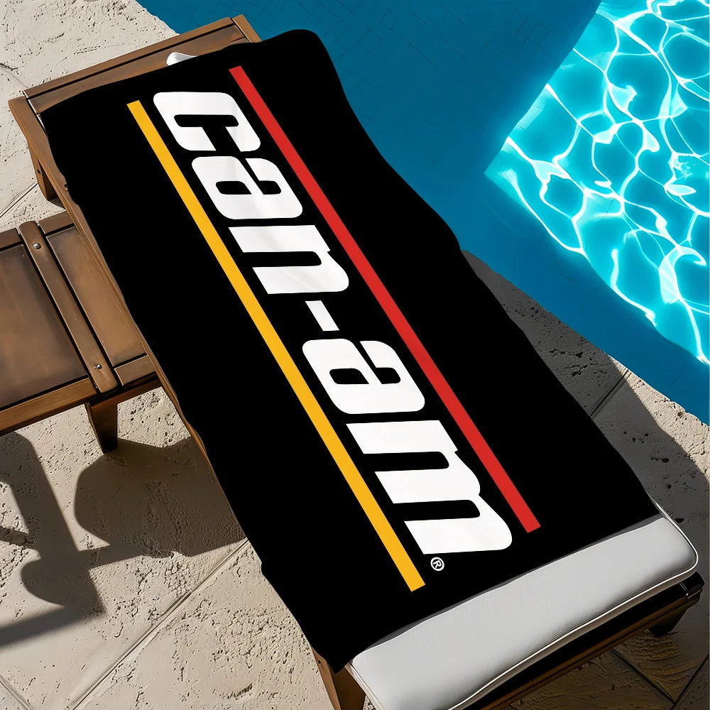 Can-Am BRP Logo Quick-Dry Beach Towel | Soft Sports Towel Quick-Dry Beach Towel Peaceful Pleasures Health and Wellness z2 STJ40x70CM