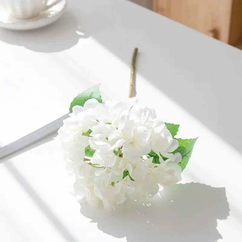 Silk Hydrangea Artificial Bouquet | Wedding & Home Decor
