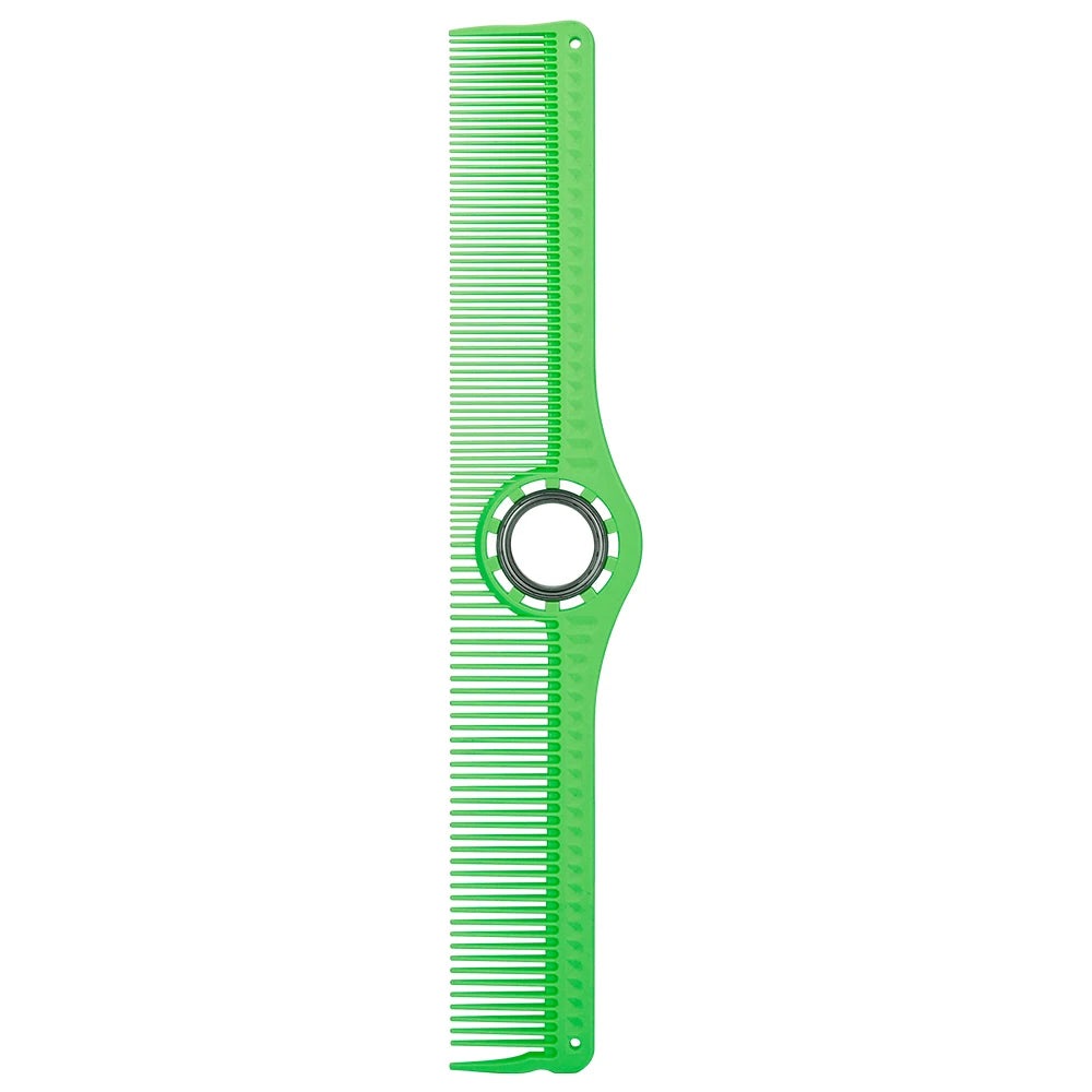 Professional Detangling Hair Comb with Metal Ring | Salon Tool