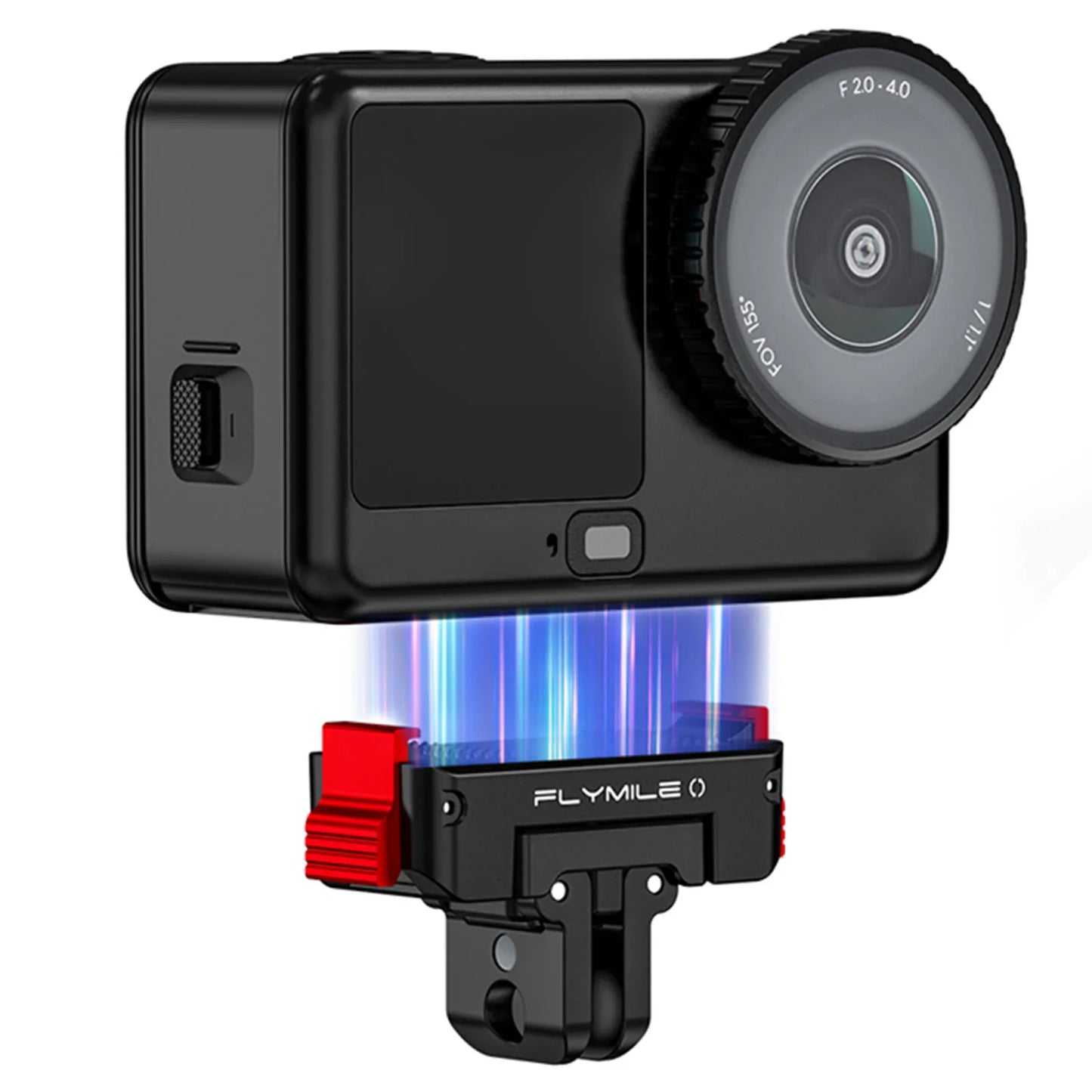 Magnetic Extension Base Bracket with 1/4 Screw Hole Adapter Base Mount 360° Rotation for DJI OSMO Nano and Action 6 Peaceful Pleasures Health and Wellness