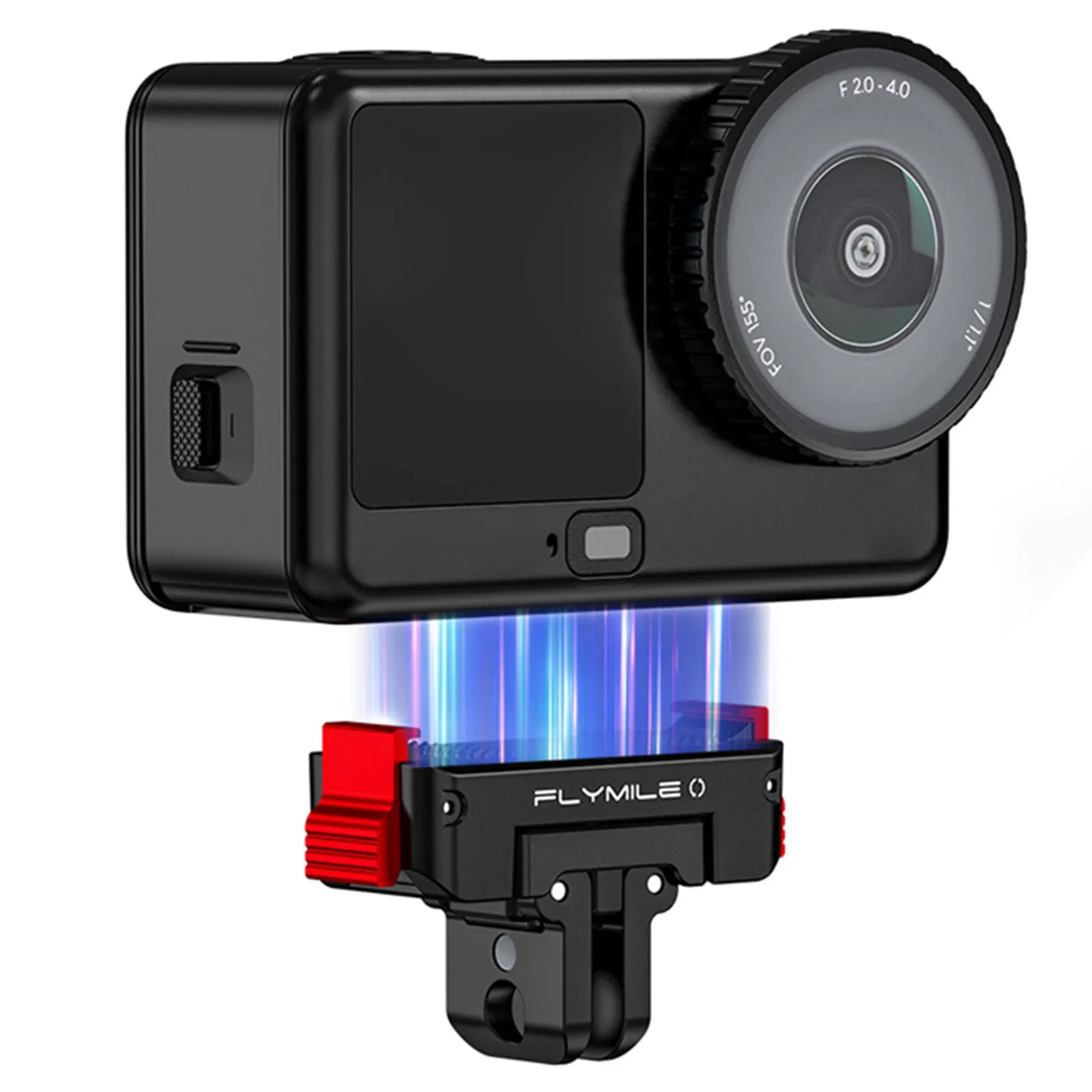 Magnetic Extension Base Bracket with 1/4 Screw Hole Adapter Base Mount 360° Rotation for DJI OSMO Nano and Action 6 Peaceful Pleasures Health and Wellness