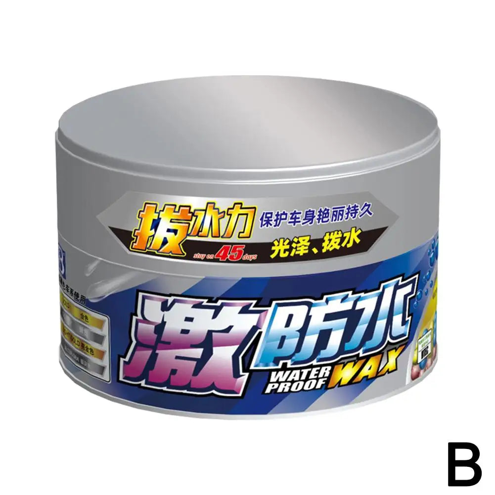 Waterproof Solid Car Wax 300g – Long-Lasting Gloss & Protection