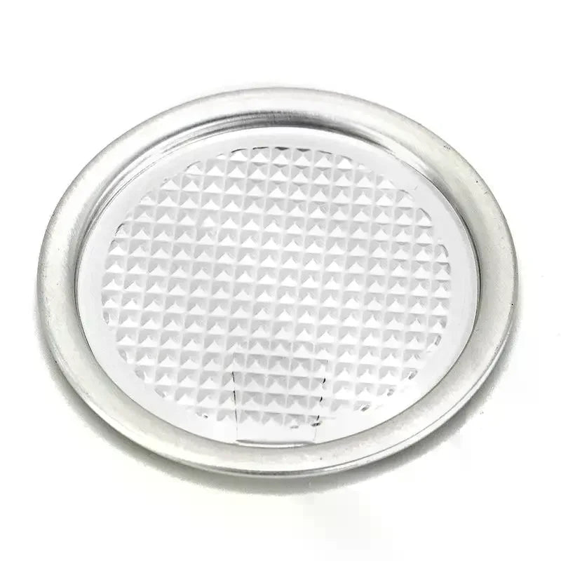 50pcs Aluminum Pull Ring Can Lids – Easy Open Soda Drink Covers