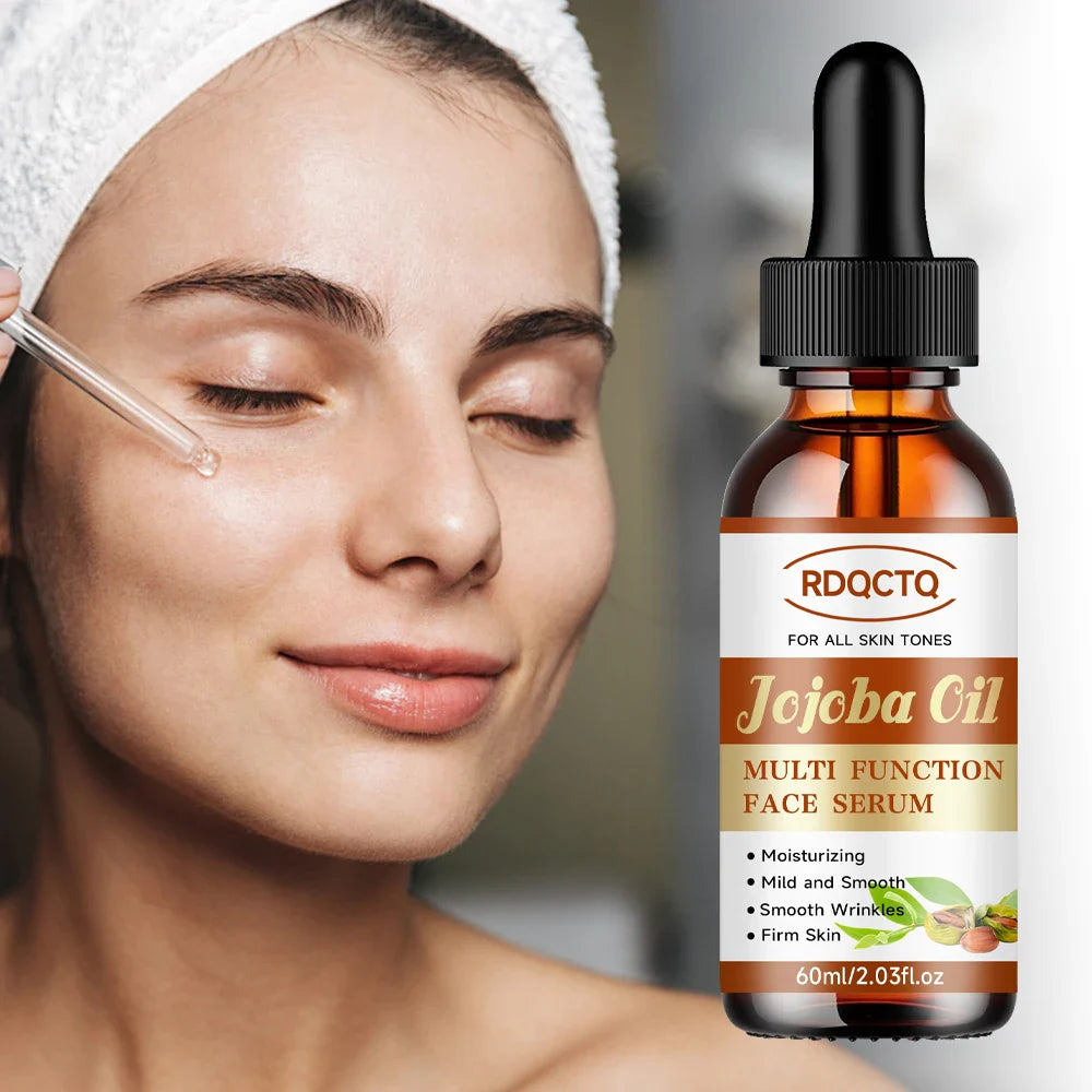 Jojoba Oil & Vitamin E Face Serum – 4-in-1 Brightening Oil