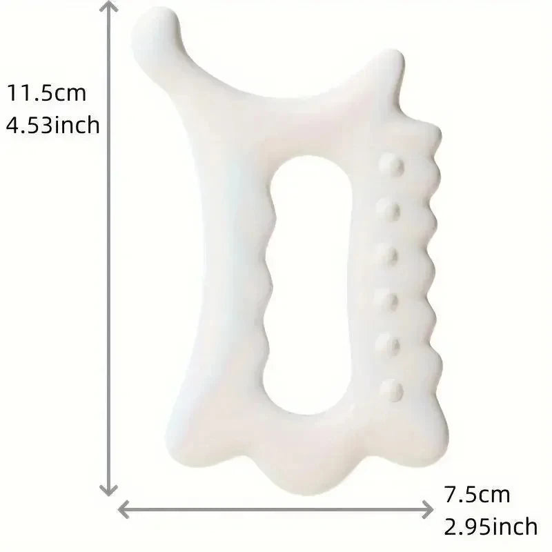 Body Shaping Massage Stick Facial Muscle Pulling Eye Acupoint Meridian Brush Stomach Pushing Scraper for Sculpture Peaceful Pleasures Health and Wellness