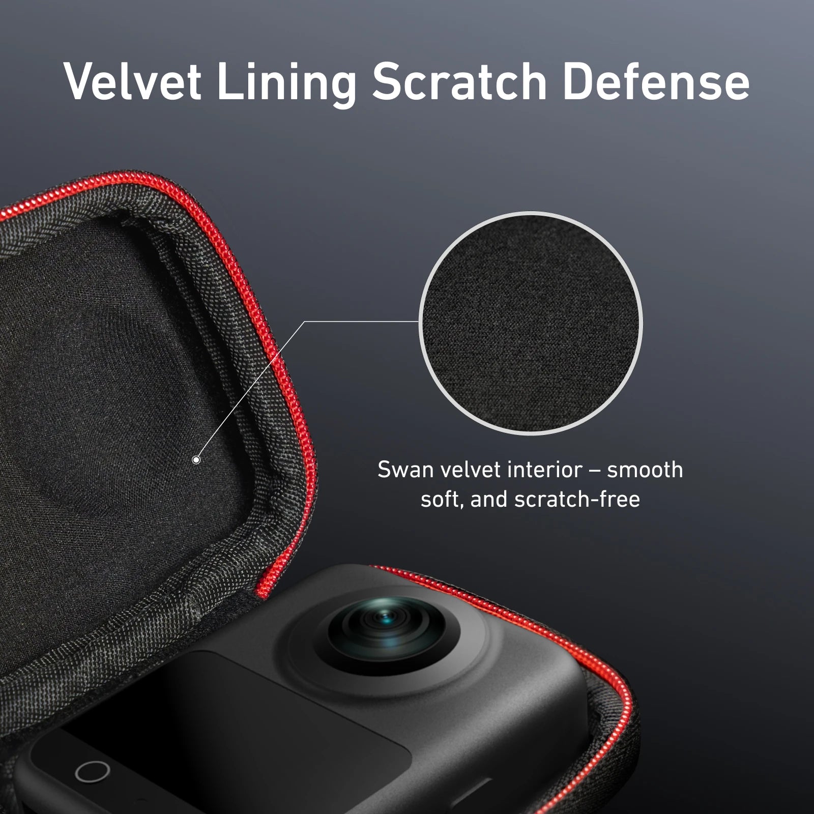 Portable Mini Bag For DJI Osmo 360 Waterproof Storage Bag Protective Case Bottom Opening Storage Case With Detachable Carabiner Peaceful Pleasures Health and Wellness