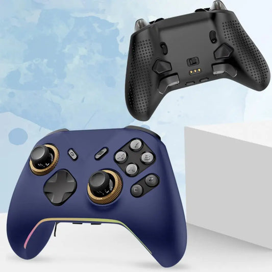 Silicone Case for Flydigi Vader 5 Pro + 4 Thumbstick Caps Controller Silicone Cover Peaceful Pleasures Health and Wellness