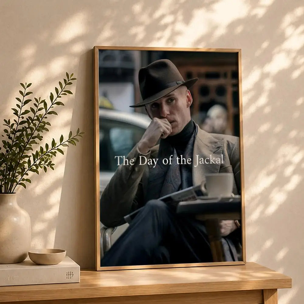 The Day of the Jackal Movie Poster – HD Waterproof Wall Art Movie Poster Wall Art Peaceful Pleasures Health and Wellness