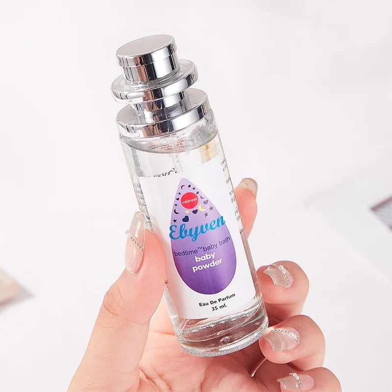 Pagoda Perfume Baby Powder Milk Light Fragrance Long-lasting Fragrance Floral Fragrance High Quality Fresh Light Fragrance Spray Peaceful Pleasures Health and Wellness Purple Tower