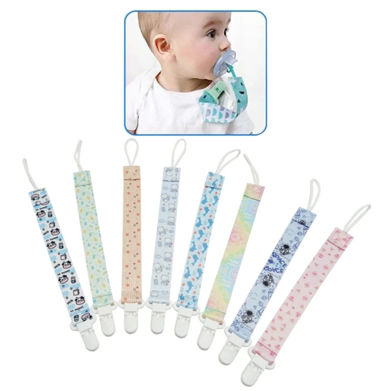 Baby Pacifier Clip Holder & Teether Strap – Boys & Girls