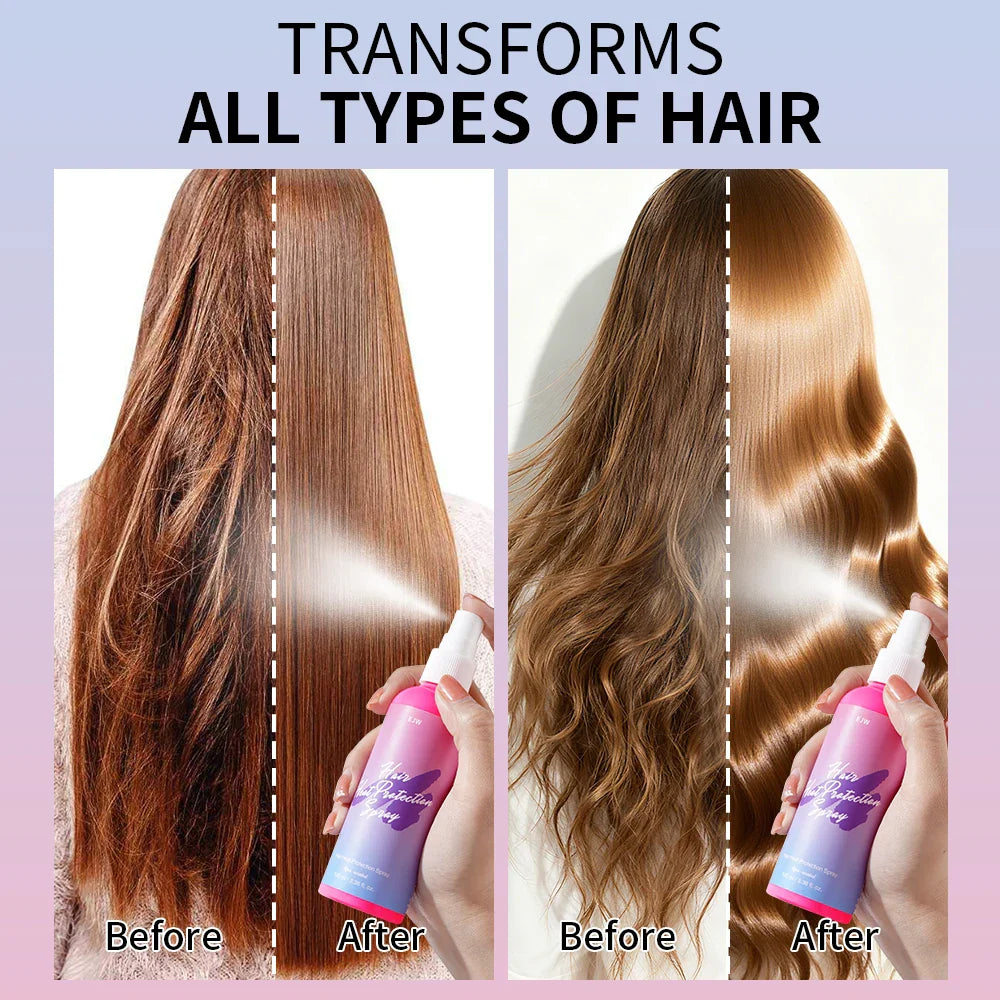 EJW Heat Protection Spray – Frizz Control, Protects to 250°F