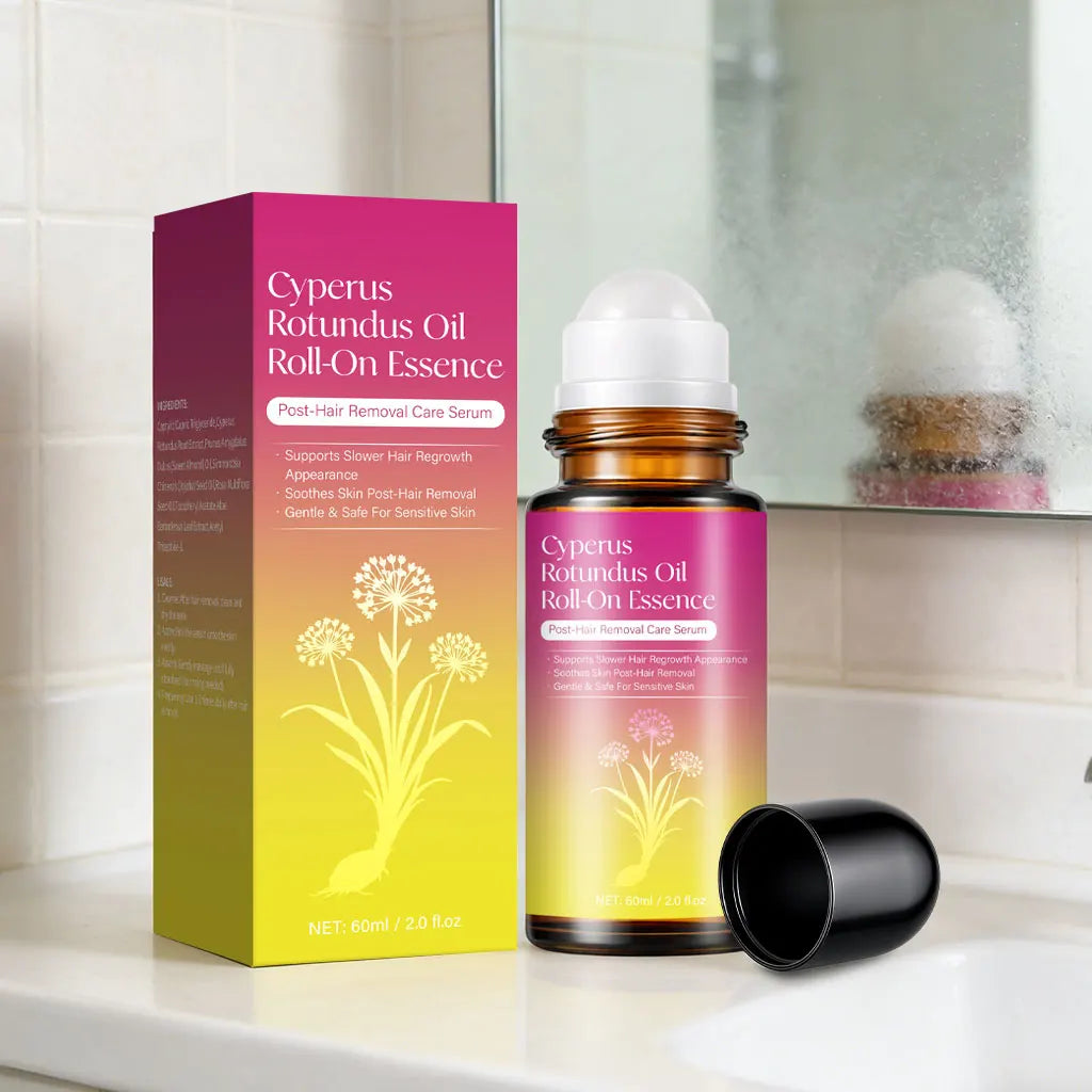 Cyperus Rotundus Oil Roll-On | Natural Hair Growth Minimizer