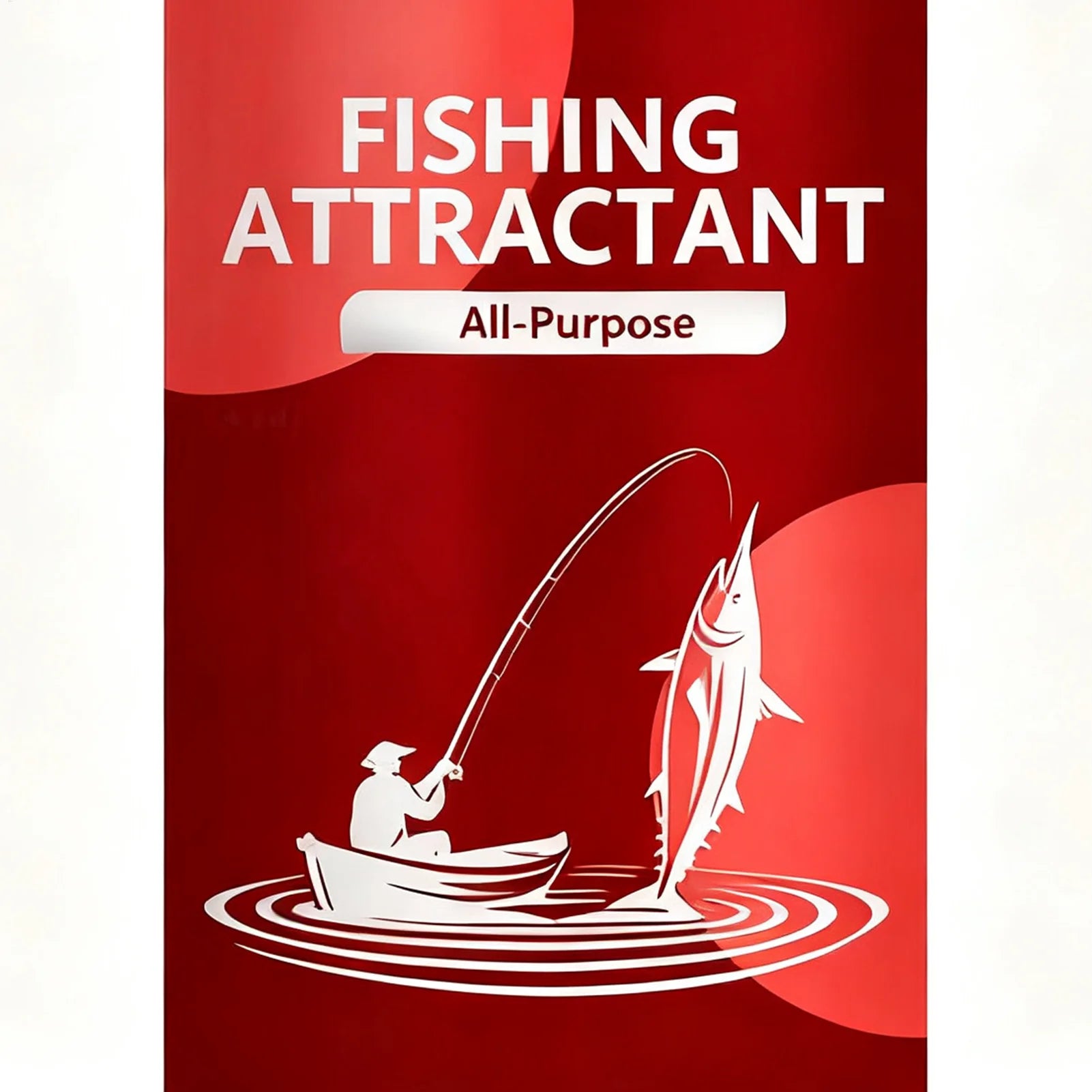 60ml Powerful Fish Bait Attractant Concentrated Liquid Lure for Freshwater Fishing, Catches Bass Trout Crappie Carp Peaceful Pleasures Health and Wellness