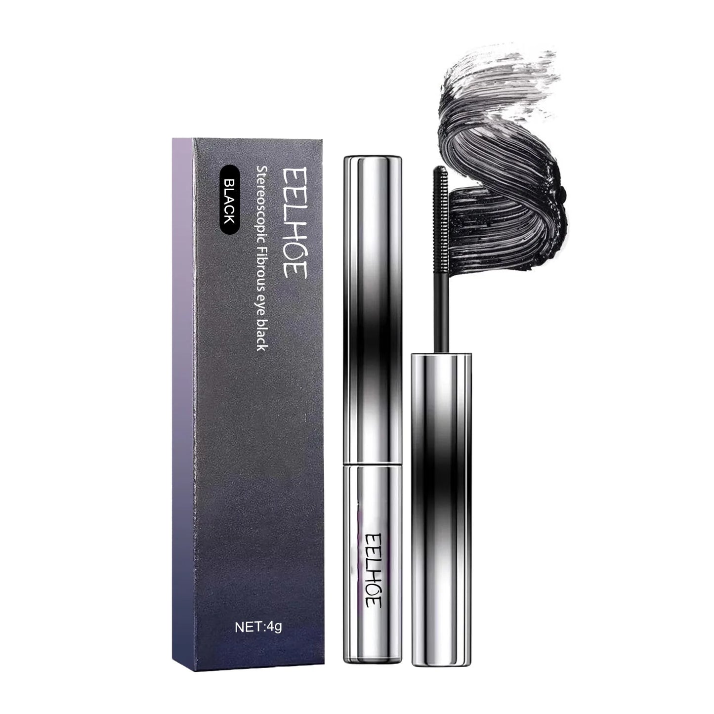 EELHOE 4D Fiber Lash Mascara – Lengthening Waterproof Mascara