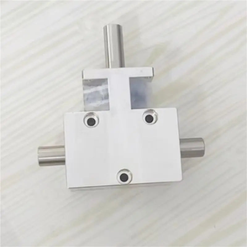 Y51A-Helical Bevel Gear Shaft 1:1 12Mm Codirectional Double Output Shaft 90 Degree Differential Gearbox Peaceful Pleasures Health and Wellness