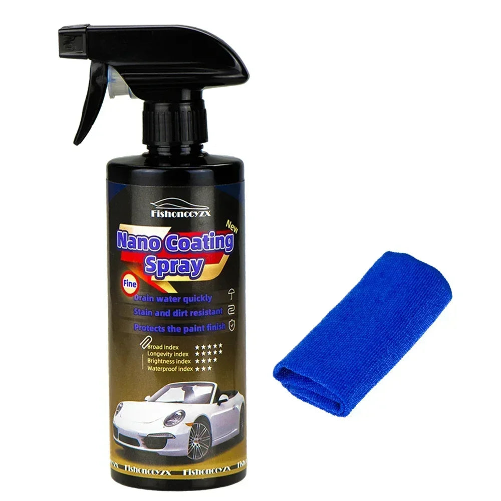Ceramics for Cars Coating 1500ML 9H Nano Liquid Glass Plated Crystal Hydrophobic Waterproof Polishing Paint Hardness Car Polish Peaceful Pleasures Health and Wellness 500ml