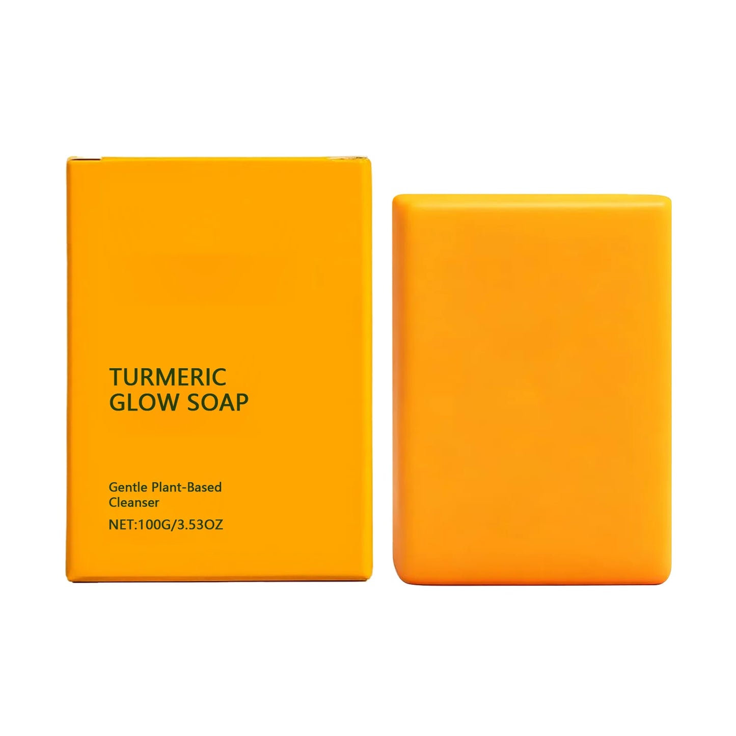 Turmeric Body Clean Soap Deep Clean Soothing Skin Gentle Nourishing Improve Roughness Caring Skin Barrier Daily Body Wash Soaps Peaceful Pleasures Health and Wellness 100g Boxed
