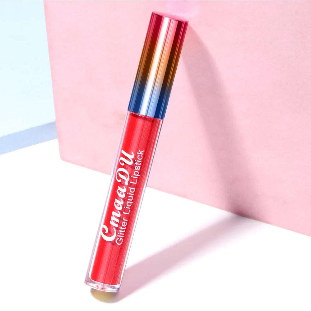 Cmaadu Shimmer Glitter Lip Gloss – Plumping, Waterproof & High Shine