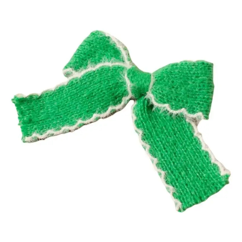 Knitted Bowknot Baby Hair Clip – Cute, Secure & Soft | 0–3 Yrs