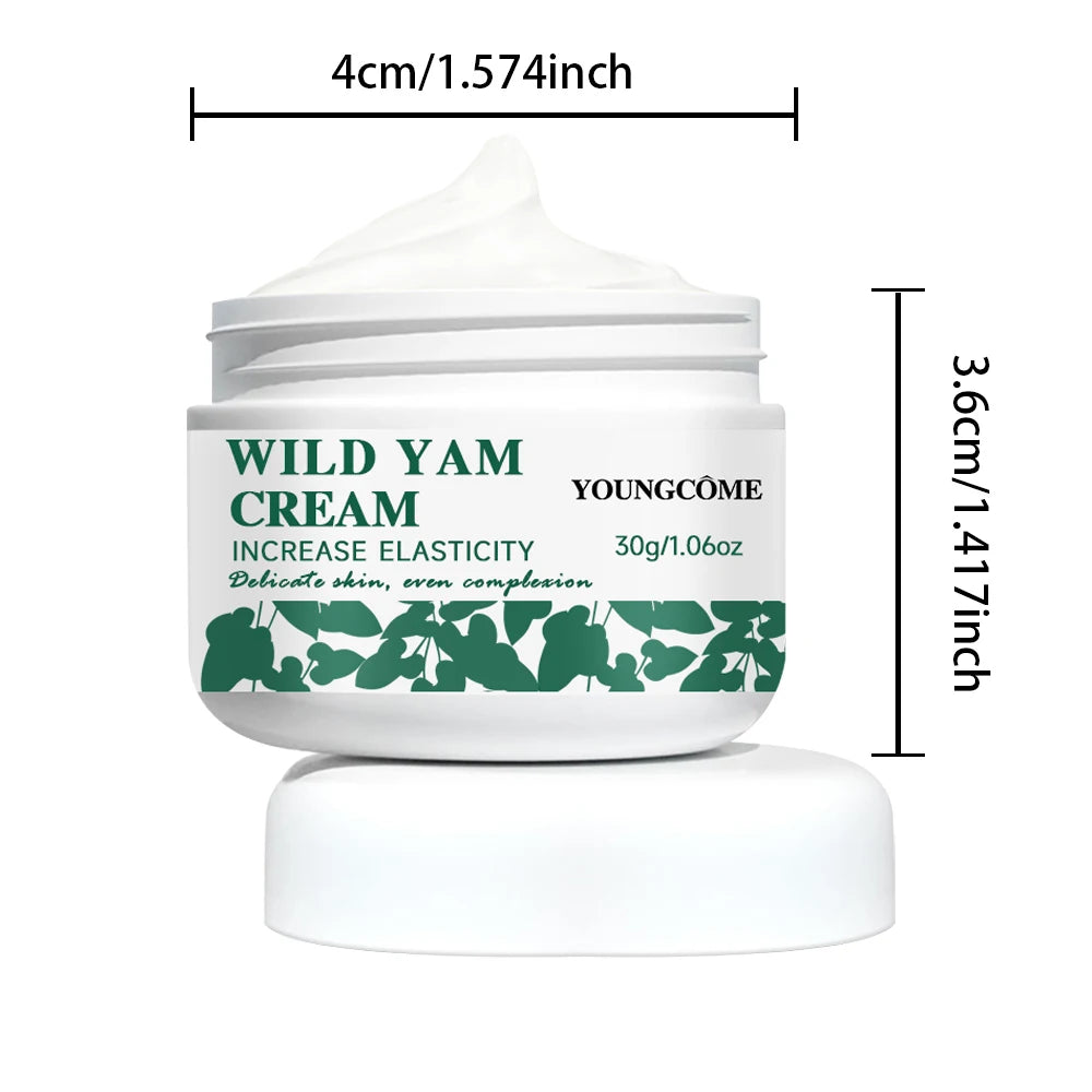 Wild Yam Cream – Firming, Lifting & Wrinkle Collagen Face Cream Firming Face Cream Peaceful Pleasures Health and Wellness 30g