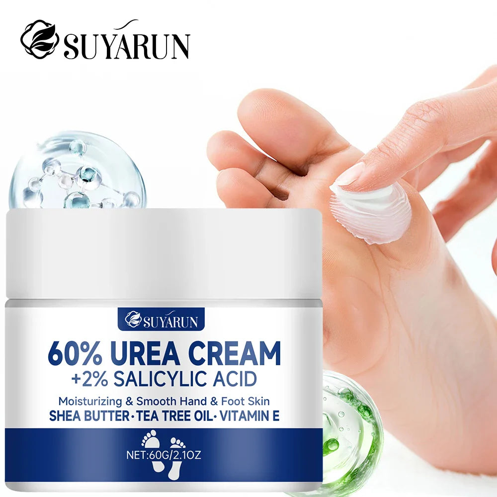 SUYARUN 60% Urea Foot Cream Stick & Face Cream Combo Set