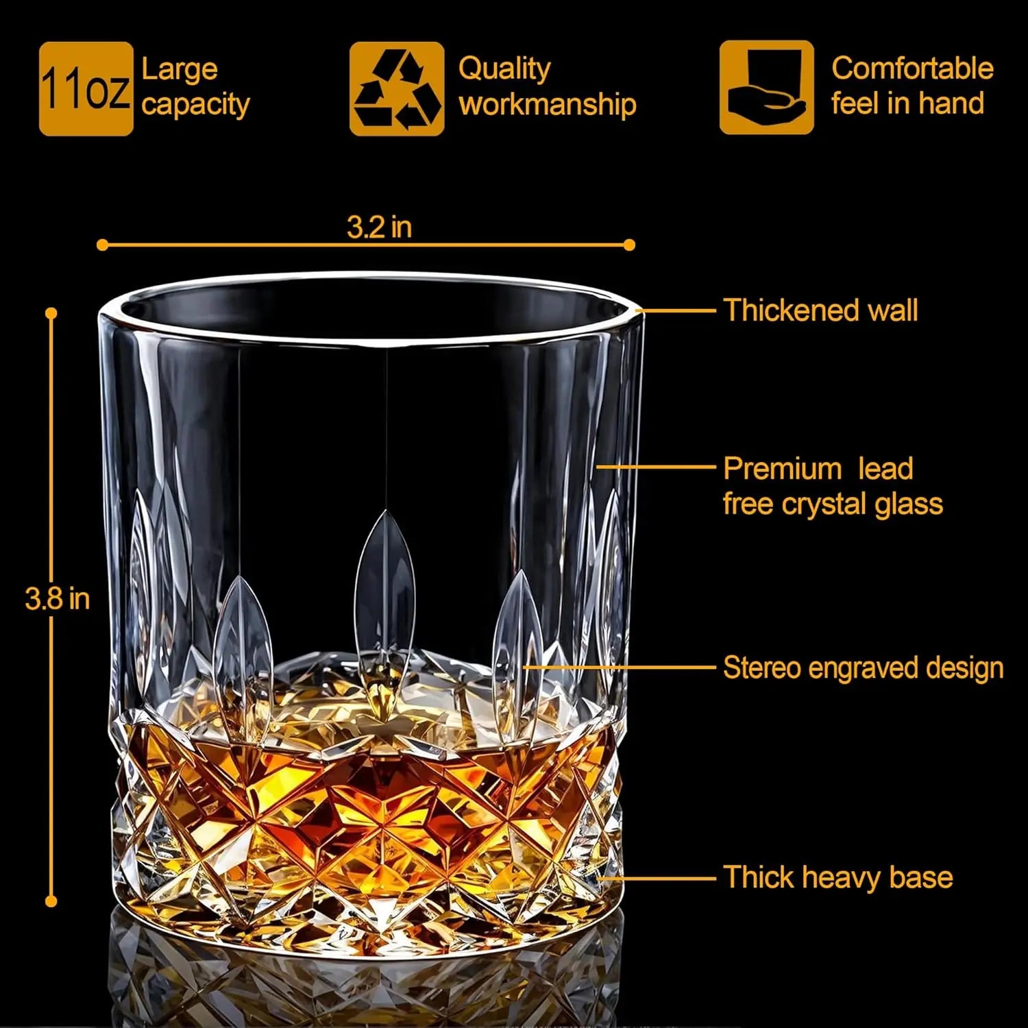 Cocktail Smoker Kit Whiskey Glass with Wooden Smoked Wood Hood Smoker For Drinks Kitchen Bar Accessories to Make Special Whiskey Peaceful Pleasures Health and Wellness