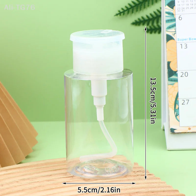 Refillable Press Pump Dispenser Bottle 100–300ml | Makeup