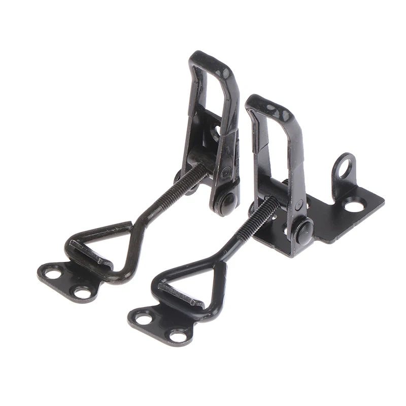 Black Toggle Clamp Latch | Cabinet Box Door Hasp Lock 100KG