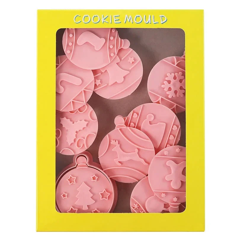 Christmas Cookie Cutter Set – Gingerbread, Santa & More | 6 Shapes