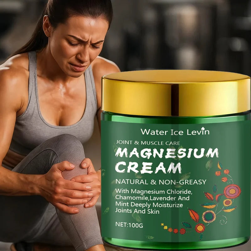 Magnesium Body Cream | Chamomile & Lavender | Non-Greasy 100g