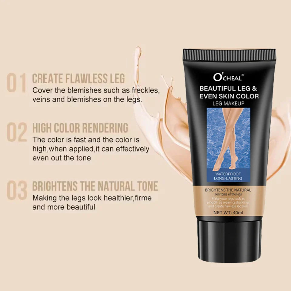 SADOER Leg Body Makeup – Waterproof Concealer Foundation 40ml