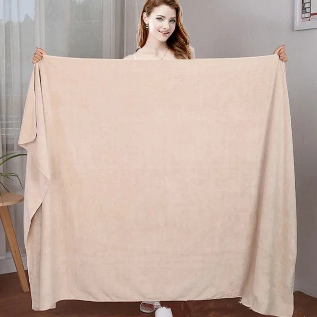 Microfiber Bath Towels – Absorbent, Soft & Fast Drying Microfiber Bath Towel Peaceful Pleasures Health and Wellness khaki 35X75CM