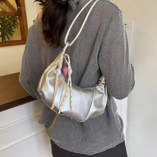 Women's PU Leather Crossbody Bag – Chain Shoulder Evening Purse Crossbody Shoulder Bag Oasis Select
