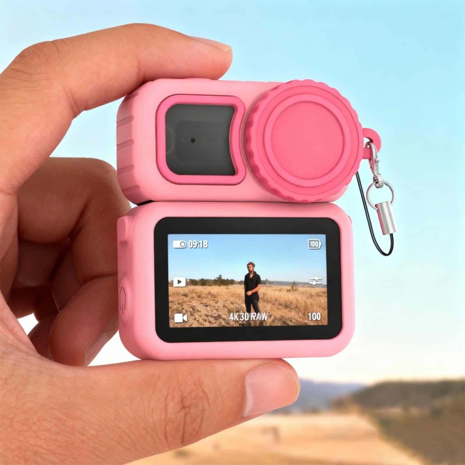 Silicone Protective Case For DJI Osmo Nano Camera Protective Case For Nano Action Camera Offers A Comfortable Grip Peaceful Pleasures Health and Wellness