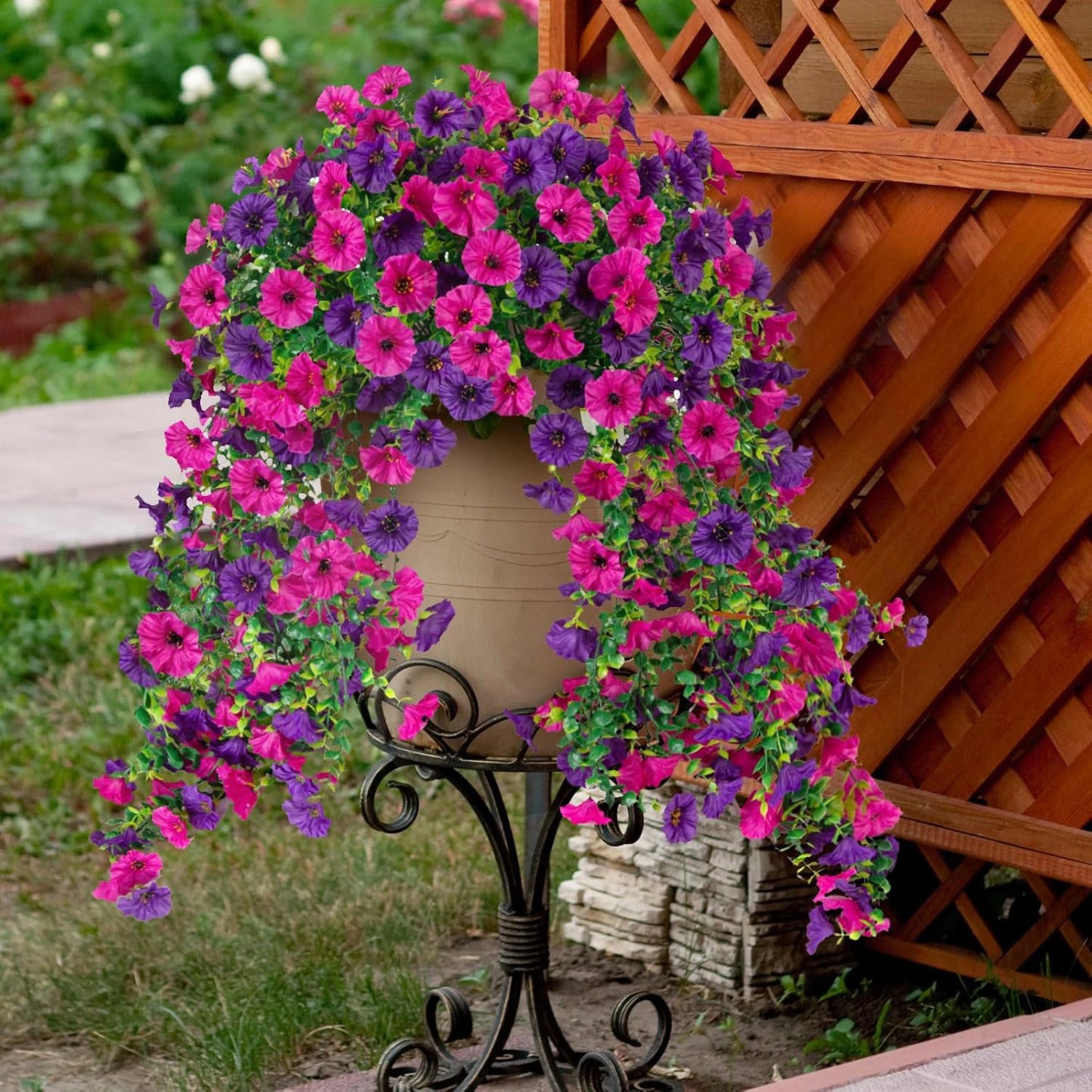 Artificial Morning Glory Vine Flowers – Wedding & Home Decor
