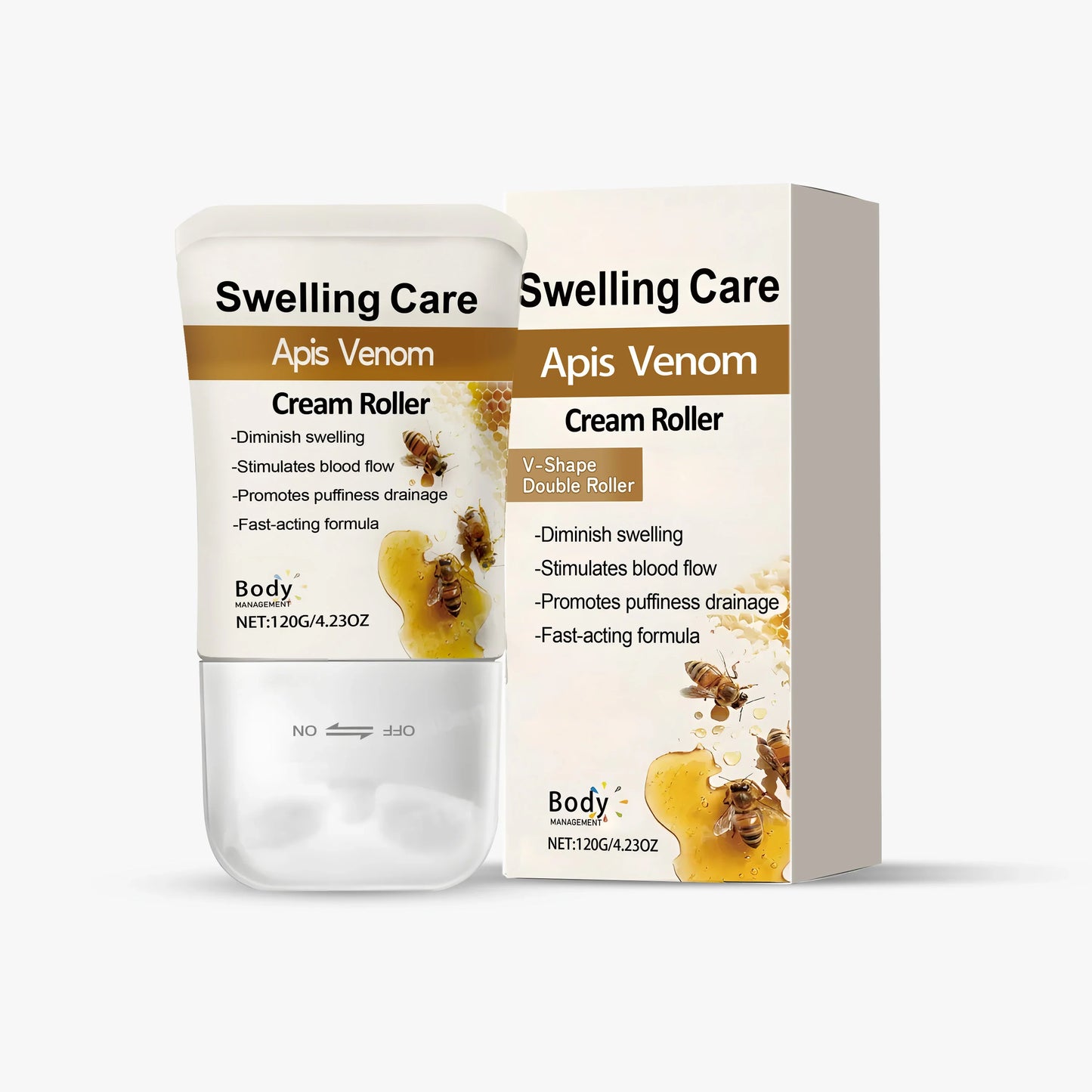Hydrating Neck Roller Cream – Firms, Plumps & Moisturizes