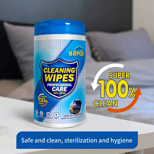 88-Pack Anti-Static Screen Wipes for Laptop, LCD & Phone Screen Cleaning Wipes Peaceful Pleasures Health and Wellness