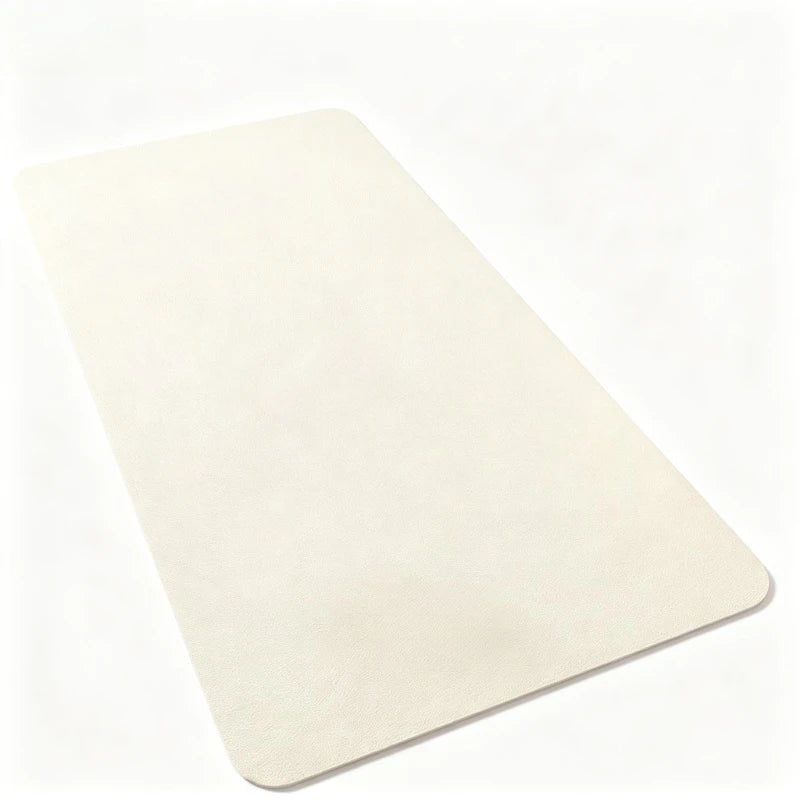 1pc Computer Accessories Solid Color Office Keyboard Desktop Mat Dormitory Study Desk Mat Peaceful Pleasures Health and Wellness white 40x120cm