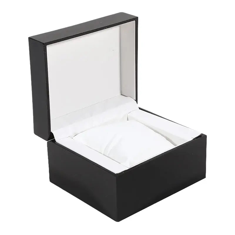 Single Watch Box High End Wooden with Pillow Luxury Travel Case for Men Wristwatch Bracelet Storage Gift Box Peaceful Pleasures Health and Wellness