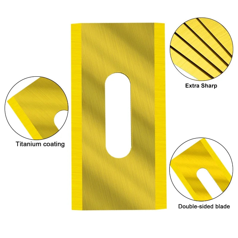 35.8*18.5*0.65mm 30pcs Trimmer Blade Lawn Mower Grass Replacement Piece for Husqvarna Automower/Garden Robotic Lawnmower Tools L Peaceful Pleasures Health and Wellness
